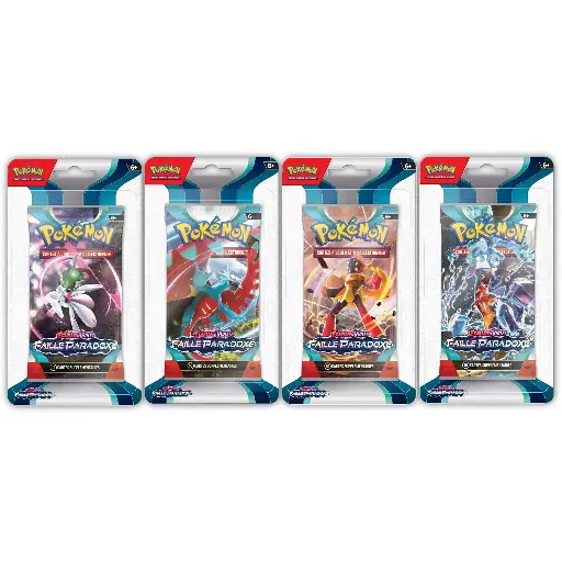 Blister / Booster illustration aléatoire / Faille paradoxe - EV04 / FRANCAIS  