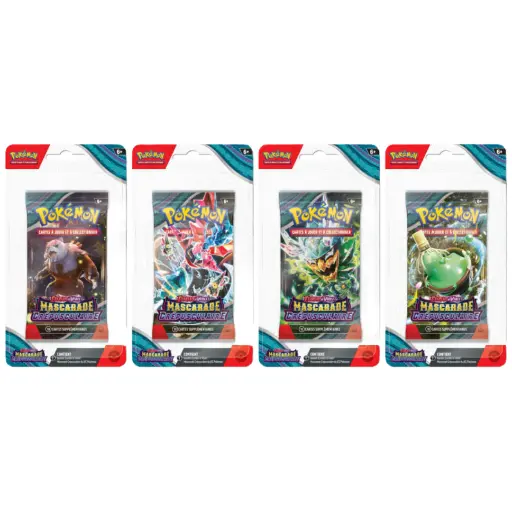 Blister / Booster illustration aléatoire / Mascarade Crépusculaire - EV06 / FRANCAIS  